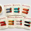 Nuevo Dulce Gancho de Mano Pequeña Fresa Niños Lana Gota Clip BB Par Conjunto Clip para Cabello de Bebé Clip Lateral Clip para Flequillo
