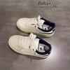 Zapatos Blancos para Mujer, Tenis Casuales Versátiles para Mujer, Primavera y Otoño 2025 Nuevo Estilo Coreano Estilo Preppy Tenis para Mujer
