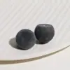 16mm Terciopelo Colorido de Principios de Invierno con Flocado Redondas Bolas de Panal Adornos Semi-Redondos Parches Accesorios para Aretes DIY Accesorios para Pasadores de Cabello