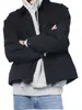Chaqueta de solapa de lona lavada transfronteriza, chaqueta corta de béisbol moderna para hombre de primavera/otoño, chaqueta de trabajo estilo americano Detroit