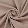 155g Tejido de Punto para Ropa Interior Totalmente Mate de Doble Cara con Trenza de Lycra Tejido de Punto para Ropa de Ciclismo Yoga Tejido Elástico de Seda Helada