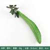 Colección de Verduras de Plástico Simuladas Zanahoria Maíz Pimiento Modelo Decoración Adornos para Sesión de Fotos Accesorios Juguetes para Niños Pequeños