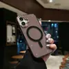 Funda Magnética para Teléfono Móvil Luz Dorada Flash Fino Adecuada para Apple 16PROMAX Tendencia 15/14 Alta Permeabilidad 12Pro Anticaídas 11