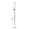 Cuchillo y tenedor de acero inoxidable 304, cuchara, vajilla occidental, cuchillo de carne de bambú, cuchara principal, tenedor principal, cuchara de postre, tenedor, cuchara de café