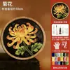 Posavasos de Esmalte Cloisonné Materiales Hechos a Mano para DIY Base Electrónica de Cloisonné Artesanía Tradicional Obras de Arte Tarea Regalo para Team Building
