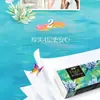 Jierou Lenço de Papel para Pintura Facial Atacado Espessado de 4 Camadas 80 Folhas Pacote com 4 Resistente à Água Polpa de Madeira Virgem Sem Perfume Uso Doméstico