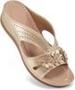 Comércio exterior transfronteiriço plus size verão novas sandálias cunha moda feminina exterior sandálias romanas de sola grossa
