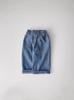 Jeans rectos de doble bolsillo estilo Ins coreano Primavera Pantalones casuales versátiles para hombre y mujer Pantalones para niños con banda elástica