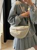 Bolso Transfronterizo de Gran Capacidad para Mujer 2025 Nuevo Diseño Nicho Bolso de Hombro Cruzado Sensación de Alta Gama Bolso de Tela Bolso Dumpling