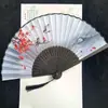 Abanico Plegable Estilo Chino Estilo Retro Portátil Dinastía Han Cheongsam Accesorios de Baile Venta al por Mayor Fotografía de Actuaciones Escenario Puesto Callejero