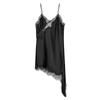 Vestido Assimétrico Sexy de Renda Pura Desejo Estilo Europeu e Americano Novo Primavera 2025 Z Cross-Border 5919200