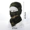 Capucha para el cuello Equitación Hielo Seda Capucha Bufanda a prueba de polvo para hombre Protector solar Máscara de pesca Gorra Cubrecaras Gorra de punto a prueba de viento