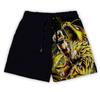 Pantalones cortos deportivos de moda casual de AliExpress para hombre, de malla americana, transpirables y de secado rápido. (cuerda de pantalones al azar)