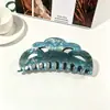 Pinza para el pelo de acetato hueco transfronterizo 2026 para recogido en la parte trasera de la cabeza, Pinza de pelo de garra de tiburón elegante transfronteriza 2026 para mujer