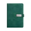 Caderno A5 com Logo Personalizado, Bloco de Notas em Couro Macio para Reuniões de Escritório, Conjunto de Presentes para Reunião Anual Corporativa com Gravação