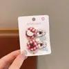 Grampo de Cabelo Infantil 2025 Novo Hellokitty Fofo Para Meninas Franja Grampo de Cabelo Acessórios de Cabelo Para Meninas