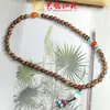Pulsera de Sándalo Dorado y Aventurina Yiming Xianyuan Nueva Creativa Nuevo Estilo Chino Rosario de Pareja Pulsera Pequeña de Madera