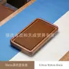 Bandeja de Té para Juego de Té Kung Fu de Bambú y Baquelita Mesa de Té Doméstica Moderna Simple de Madera Maciza con Drenaje Mesa de Té Pequeña para el Hogar Mar de Té
