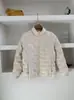 ¡Gran Pedido de Fábrica! Estilo Nuevo Otoño/Invierno Japonés Chaqueta de Algodón Fina y Cálida con Cuello Alto Acanalado Ropa de Algodón para Mujer como Capa Interior