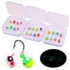 Set de Señuelos de Pesca: Cebo para Pesca en Hielo, Anzuelos de Pesca con Mosca, Señuelos, Set de Cebos para Pesca de Invierno, Crankbait, Señuelo para Lubina, Anzuelos de Pesca