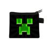 Porta-moedas com Zíper Minecraft Poliéster Estampado Bolsa Pequena de Dinheiro Infantil Estudante Bolsa de Armazenamento Portátil Dropshipping