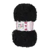 Bola de lana de 100 g con bucle de terciopelo para tejer a mano, ideal para hacer gorros, bufandas y muñecas.