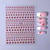 Pegatinas para Uñas de Pentagrama Regular de Color Sólido, Diseño Plano Versátil, Tamaños Grandes y Pequeños, Pegatinas para Uñas DIY de Pentagrama Regular Dh509