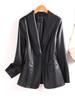 Traje de Moda para Viajes Cotidianos Chaqueta de Cuero Chaqueta de Piel de Oveja Haining Nueva Elegante Traje Pequeño para Mujer Venta al por Mayor