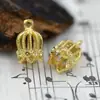 Phoenix Yufei Acessórios para joias DIY feitos à mão Brincos de ouro real Pulseira Acessórios com contas Grampo de cabelo Material de cobre A591