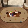 Alfombrillas de Baño de Dibujos Animados, Alfombrillas de Baño, Alfombrillas Absorbentes de Agua Antideslizantes, Alfombras Domésticas de Diatomeas, Alfombrillas de Baño