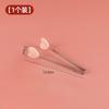 Pinza creativa mini de silicona para hielo, clip antideslizante, acero inoxidable, cocina antiquemaduras, alimentos, azúcar, snacks, papas fritas