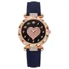 Reloj para mujer para exámenes, reloj decorativo casual grande en forma de corazón, reloj de cuarzo para niñas con incrustaciones de diamantes, reloj para estudiantes al por mayor
