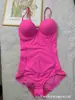 Body Moldeador Cruzado para Mujer con Ribete de Encaje, Control de Abdomen Sexy, Prenda Moldeadora Corporal sin Costuras, Moldeador Levanta Glúteos