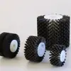 Cepillo de Rueda de Alambre de Nylon Pequeño Personalizable, Cepillo de Rueda para Pulido Mecánico, Accesorios para Equipos Industriales Cepillo Rodillo Pequeño de Limpieza