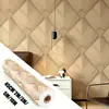 Papel de Parede Estilo Étnico Personalizado Adesivos de Parede à Prova d'Água Adesivos para Reforma de Móveis Papel de Parede para Decoração de Parede com Fundo de Madeira