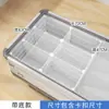 Cesta de Armazenamento Divisória para Congelador, Divisória Especial para Congelador, Organizador de Classificação, Prateleira em Camadas, Prateleira de Armazenamento Interna para Geladeira