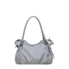 Bolso Retro Americano Estampado de Leopardo Bolso Tote de Gran Capacidad Bolso de Hombro Versátil de Gama Alta para Viajes Diarios Bolso de Axila para Mujer