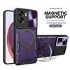 Adecuado para funda de teléfono con soporte magnético Honor 600Lite y cubierta protectora con ventana deslizante Honor Magic7 Pro
