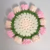 Posavasos de Flores de Ganchillo Hechas a Mano Transfronterizo