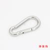Accesorios para Vela de Sombra Red de Sombra Triangular de Cuatro Esquinas Acero Inoxidable 304 Hebilla de Puerta Diamante Gancho de Resorte Kit de Cable de Acero