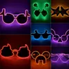 Óculos Luminosos de Bar Óculos Luminosos de LED Boate KTV Nezha Ao Bing Óculos Luminosos Mosaico Engraçados e Legais