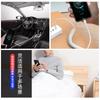 Cable de datos de resorte para automóvil compatible con carga súper rápida de 66 W, cable de carga USB, almacenamiento elástico para carga flash mijo