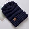 Irmão Gato Chapéu de Lã Tricotado Pulôver Outono/Inverno Europeu e Americano 2024 Etiqueta Ebay Aliexpress Chapéu Slouchy Quente para Exterior