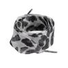 Cordones de Gasa de Nieve con Estampado de Leopardo 2.5cm-4cm Cordones Ensanchados Patrón de Estampado de Leopardo Cordones de Encaje de Gasa de Seda Cordones Planos