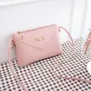 Bolsa Feminina 2020 Nova Logo Porta-Moedas Bolsa de Ombro Pequena Quadrada Moda Pequena Fresca Bolsa para Celular Bolsa de Presente