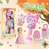 Barraca de Presentes Varinha Mágica para Meninas Brinquedo Musical Luminoso Infantil Varinha de Fada Doce Brinquedo de Varinha Mágica para Menina