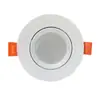 Foco Led Forma de Viento Plástico Envuelto Aluminio Lámpara Taza Smd Gu10Gu5.3Mr16 3W4W5W6W7W Luz de Techo