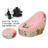 Nuevo Sofá Inflable Macaron Cilindro Inflable Flocado Puf Exterior Portátil Sofá Inflable Silla Lounge