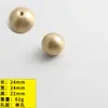 Ventas Directas de Fábrica Nórdico Lujo Ligero Latón Manija para Puerta de Gabinete Cajón Gabinete para Vinos Sencillo Oro Francés Manija de un Agujero