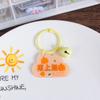 Ins Fengyunduo Llavero Colgante Placa con Palabra Acrílico Doble Cara Texto Colgante para Bolsa Llavero de Estudiante Regalo